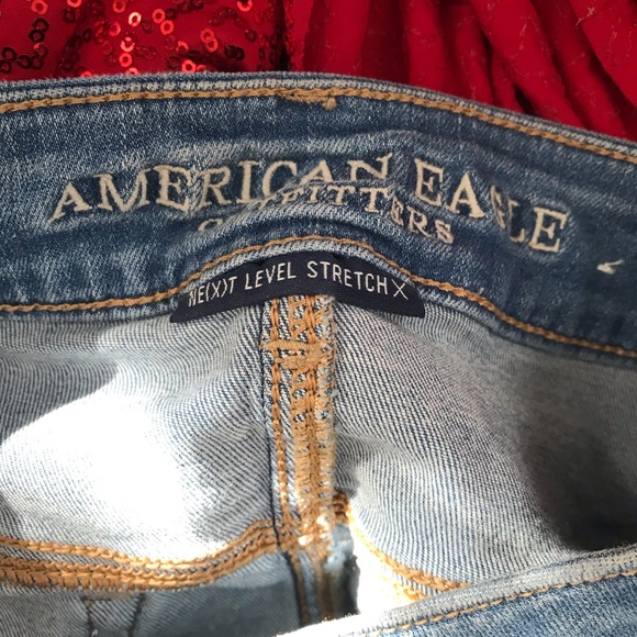 *SALE* American eagle jean skirt - Picture 3 of 4